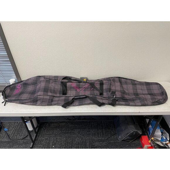 vintage Burton snowboard bag Plaid